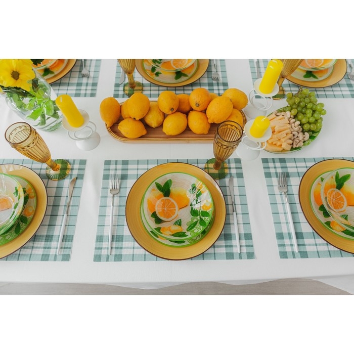 Подставка стеклянная под ложку Доляна «Дольче», 23,5×8,3 см Подставка стеклянная под ложку Доляна «Дольче», 23,5×8,3 см