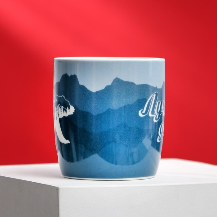 Набор керамический &laquo;Лучший дедушка&raquo;, кружка 350 мл, ложка