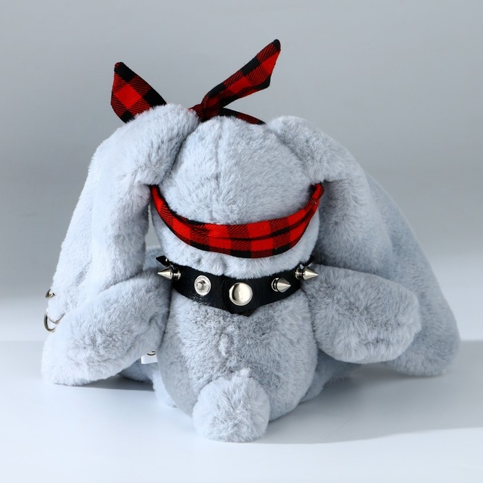 Мягкая игрушка зайка  Мягкая игрушка зайка "Li Рокер", заяц