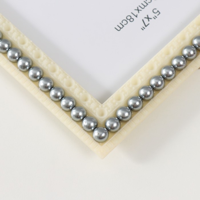 Фоторамка пластик 13х18 см Фоторамка пластик 13х18 см "Жемчуг серый" прямоугольная 19х15 см