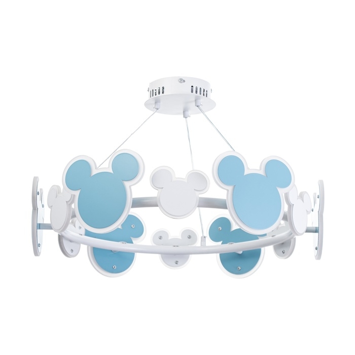 Люстра Люстра "Микки" LED 36Вт 4000К синий 58х58х60см