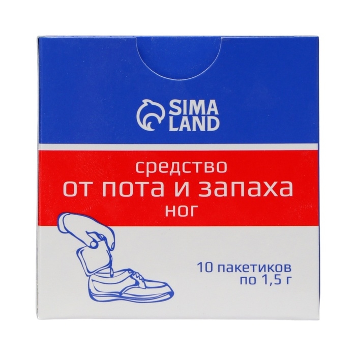 Средство от пота и запаха ног Vitamuno, 10 пакетиков по 1,5 г, 2 набора Средство от пота и запаха ног Vitamuno, 10 пакетиков по 1,5 г, 2 набора