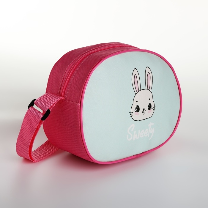 Сумка детская для девочки через плечо Сумка детская для девочки через плечо "Зайчик", 22х16 см