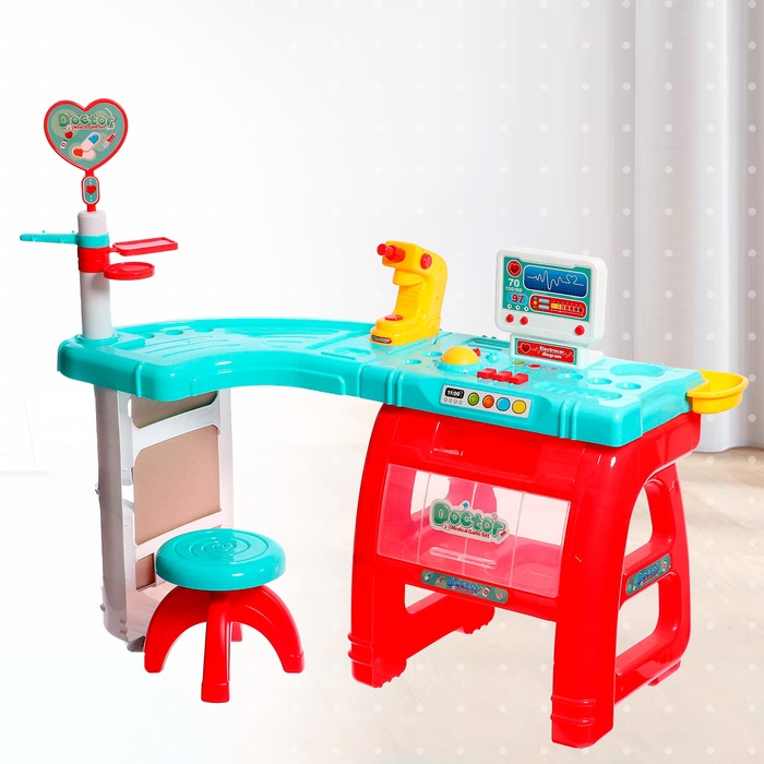 Игровой модуль на ножках «Врачебный кабинет» Игровой модуль на ножках «Врачебный кабинет»