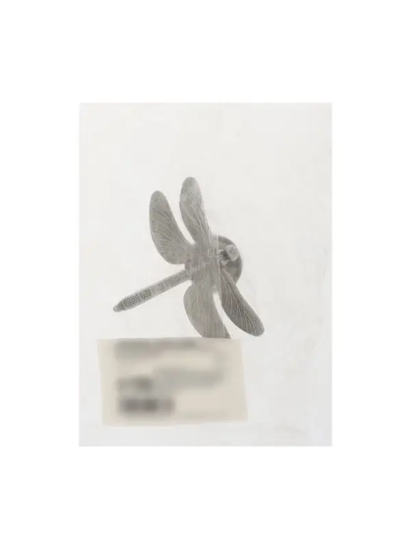 Ручка-кнопка CAPPIO PRO &laquo;Стрекоза&raquo; 47&times;60 мм, цвет старинное серебро