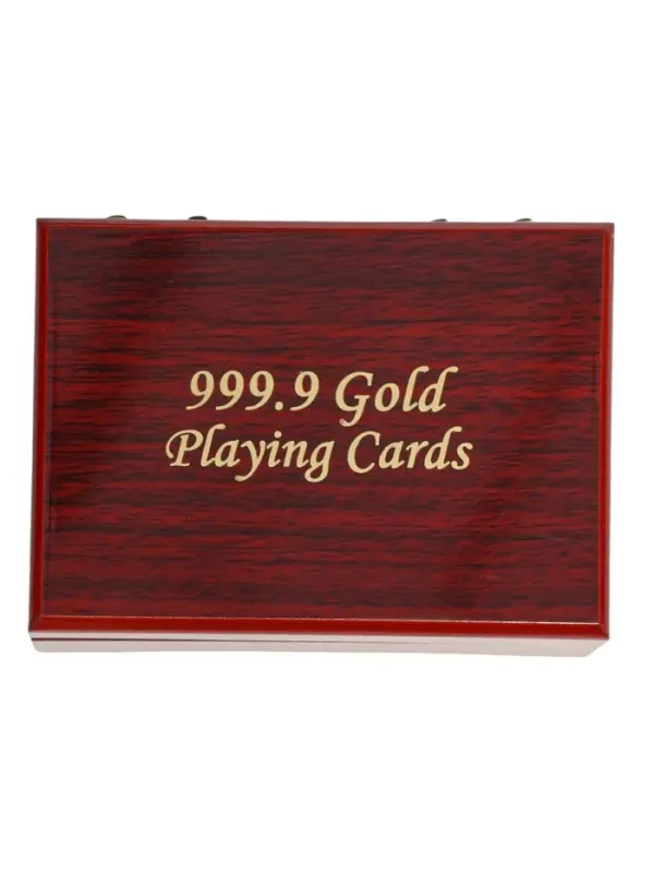 Карты игральные пластиковые &laquo;100 долларов&raquo;, 54 шт., 30 мкм, 8.5&times;4.5 см, в шкатулке