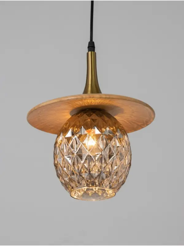 Светильник BayerLux ЭКО &laquo;Кен&raquo; 1&times;40 Вт Е27 черный/коричневый 23&times;23&times;100 см