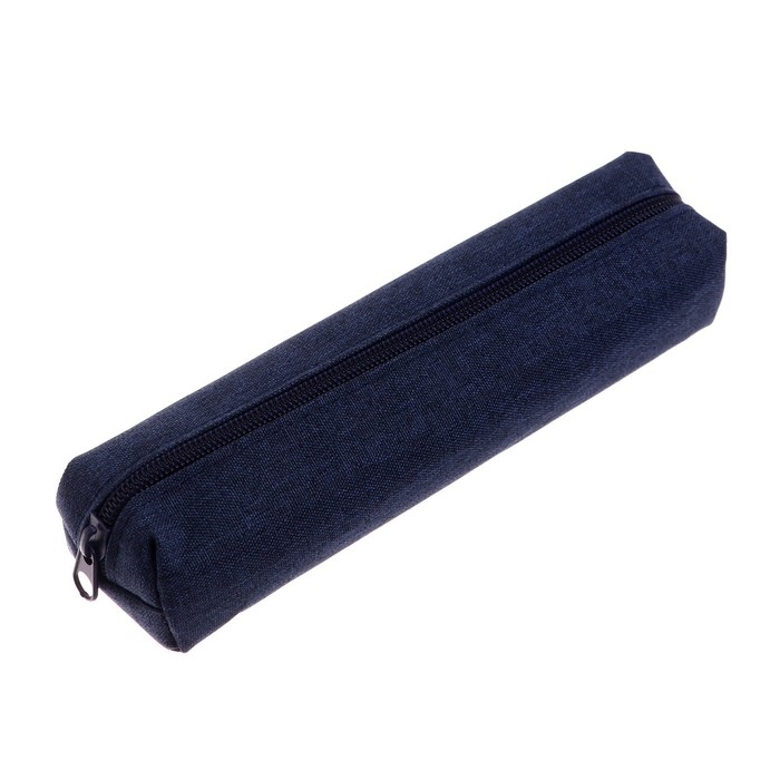 Пенал школьный на молнии Пенал школьный на молнии "Джинс", МИКС