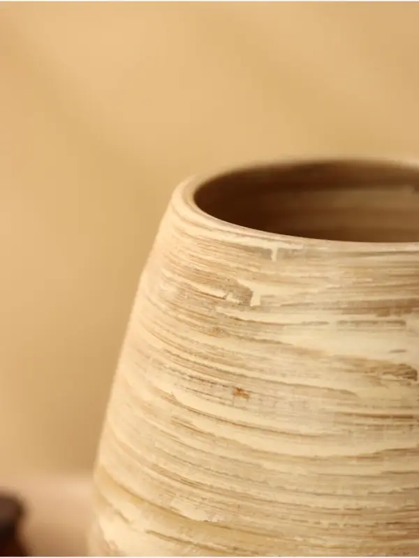 Ваза, 12&times;12&times;13 см, бамбук