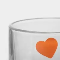 Набор кружек &laquo;Фламинго&raquo;, 420 мл, 4 шт., стекло