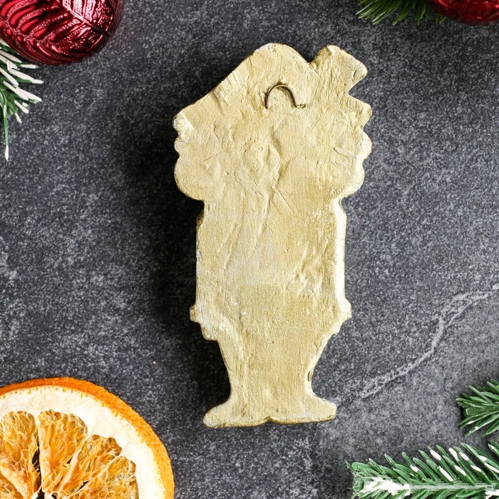 Игрушка на елку Игрушка на елку "Щелкунчик" латунь, 10х5,5см