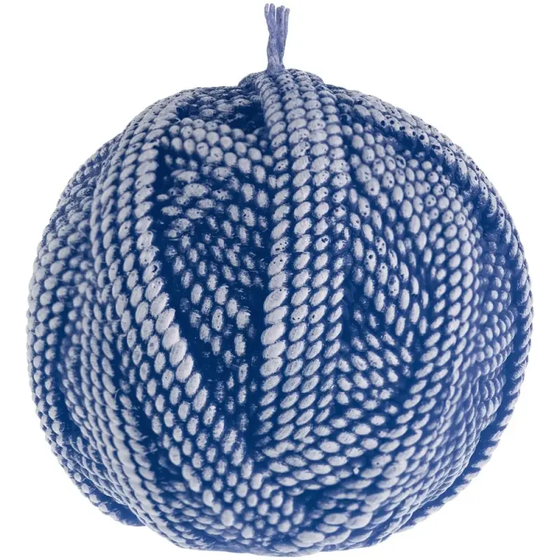 Свеча Kniteam, клубок, синий Свеча Kniteam, клубок, синий