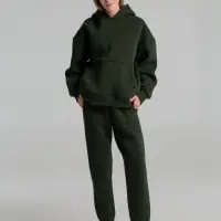 Худи Kulonga Oversize, темно-зеленый хаки, размер M/L