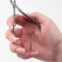 Кусачки маникюрные для кутикулы, двойная пружина, 10.5 см, длина лезвия-8 мм