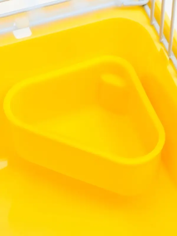 Клетка для грызунов &laquo;Пижон&raquo;, 27&times;21&times;26 с. укомплектованная, жёлтая