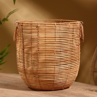 Корзина для белья, 31х31х31 см, ротанг
