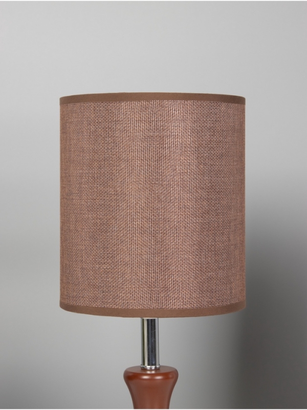 Лампа настольная BayerLux ЭКО Лампа настольная BayerLux ЭКО "Кло" 1х40Вт Е27 кофе/хром 16х16х38см