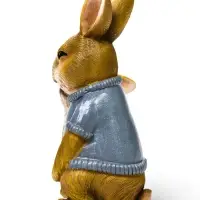 Садовая фигура из полистоуна &laquo;Зайцы&raquo;, 18&times;12&times;23 см, Greengo