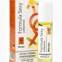 Парфюмерное масло женское с феромонами Formula Sexy Collection Mango U119, 8 мл (по мотивам Mango Skin (Vilhelm Parfumerie)