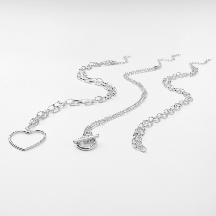 Кулон «Ассорти» купидон, цвет серебро, 45см Кулон «Ассорти» купидон, цвет серебро, 45см