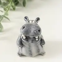 Сувенир "Бегемот сидит" 7 см Сувенир "Бегемот сидит" 7 см