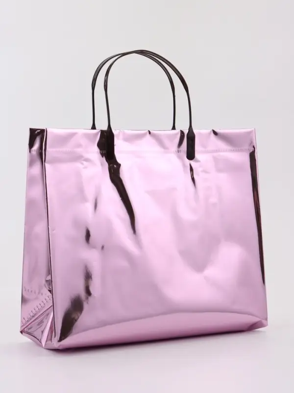 Пакет подарочный ПВХ, голография, розовый, пластиковая ручка, 26×22.5×10 см Пакет подарочный ПВХ, голография, розовый, пластиковая ручка, 26×22.5×10 см