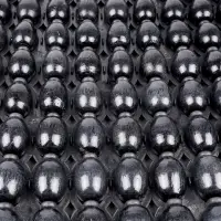 Накидка массажная AVS M2410P-BL квадратная шарики (черный), 1 шт.