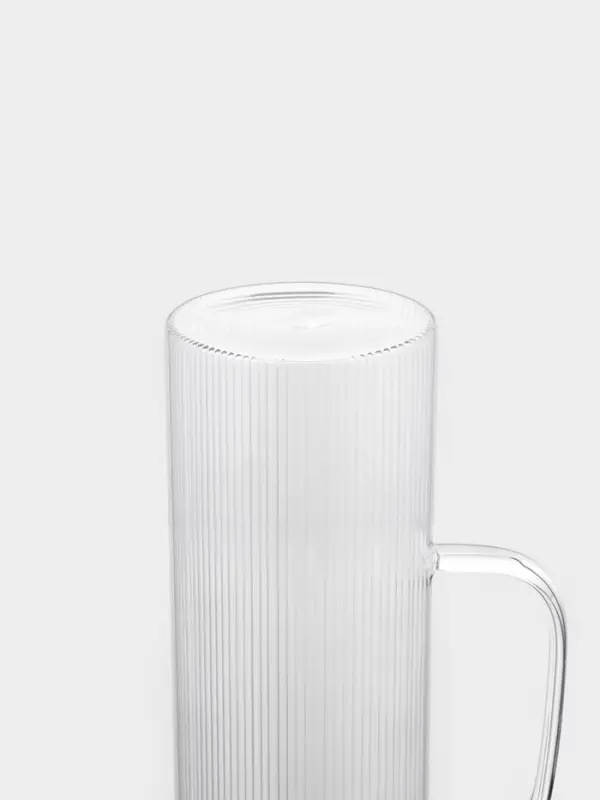 Кувшин стеклянный Кувшин стеклянный "Грани", крышка-сито, 1200 мл, 13х9х25