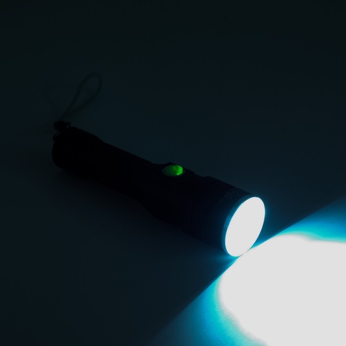 Фонарь ручной аккумуляторный  Фонарь ручной аккумуляторный "Мастер К" 1800 мАч, 1000 лм, 500 м, XHP50, micro USB, zoom