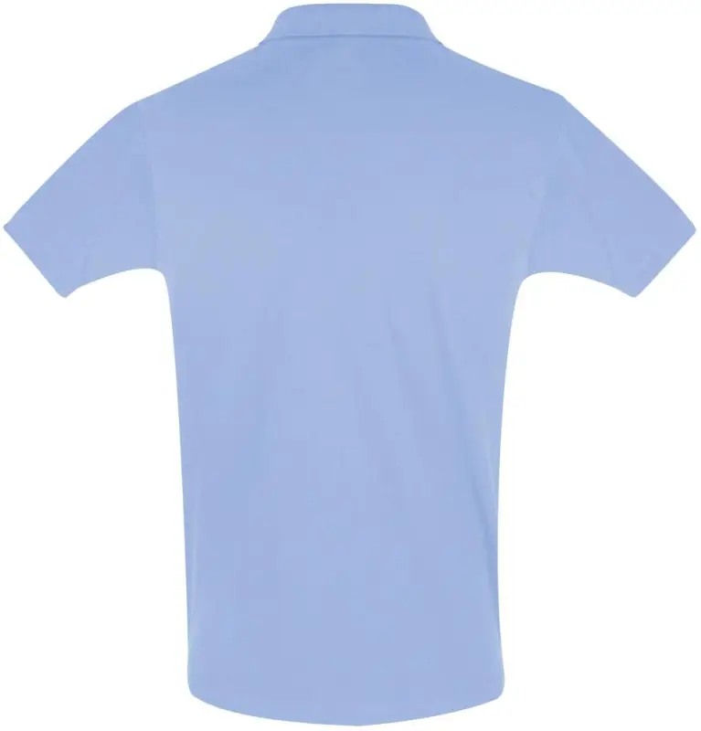 Рубашка поло мужская Perfect Men 180 голубая, размер S