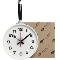 Часы настенные интерьерные &laquo;Сковорода&raquo;, для кухни, бесшумные, плавный ход, 25&times;43 см, белые, от батарейки 1&times;АА