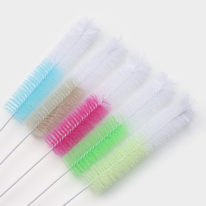 Ёршик для посуды Доляна, 47×5 см, цвет МИКС Ёршик для посуды Доляна, 47×5 см, цвет МИКС