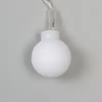 Гирлянда &laquo;Бахрома&raquo; 1.8&times;0.5 м с насадками &laquo;Шарики&raquo;, IP20, прозрачная нить, 48 LED, свечение мульти (RG/RB), мигание, 220 В