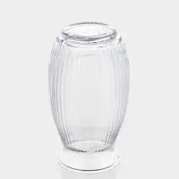 Стакан Veliu, 8&times;8&times;14 см, стекло, прозрачный