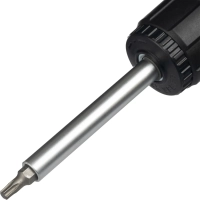 Отвертка складная Topfort со встроен.трещоткой 5Х и бит 13 пред наб(576113)