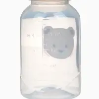 Бутылочка для кормления Bear 150 мл, цилиндр, бежевый Mum&Baby