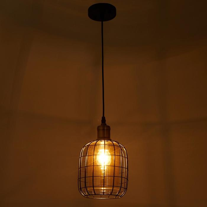 Светильник BayerLux 88331/1 E27 40Вт черный 16х16х26-126 см