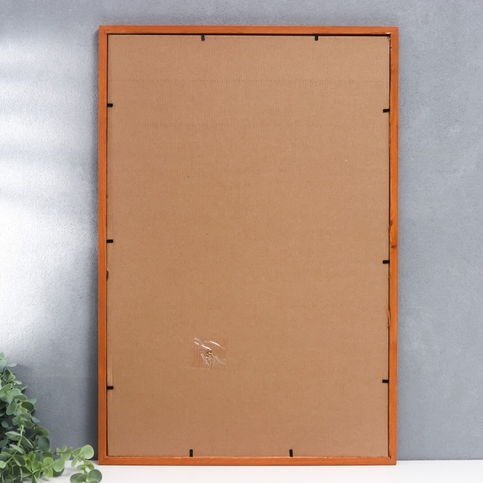 Фоторамка сосна орех 1/5 40х60 см Фоторамка сосна орех 1/5 40х60 см