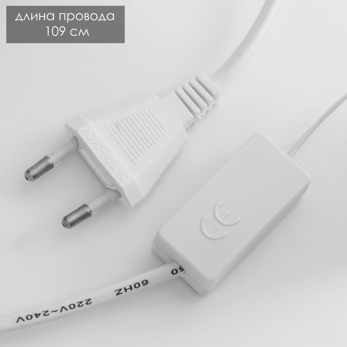 Ночник Ночник "Перья" LED розовый 17x18x35 см