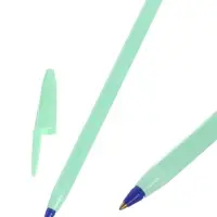 Набор ручек шариковых 3 шт. BIC Cristal Пастель, синяя, 1.0 мм, синие