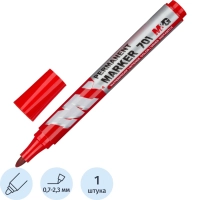 Маркер перманентный M&G 2,3 мм красный
