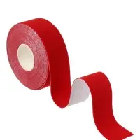 Кинезио - тейп, 2.5 см &times; 5 м, красный