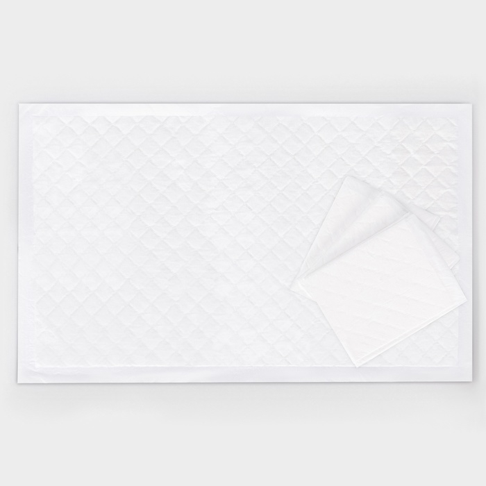 Пелёнки одноразовые впитывающие для детей, размер 60x40, 5 слоев, 5 шт., Крошка Я Пелёнки одноразовые впитывающие для детей, размер 60x40, 5 слоев, 5 шт., Крошка Я