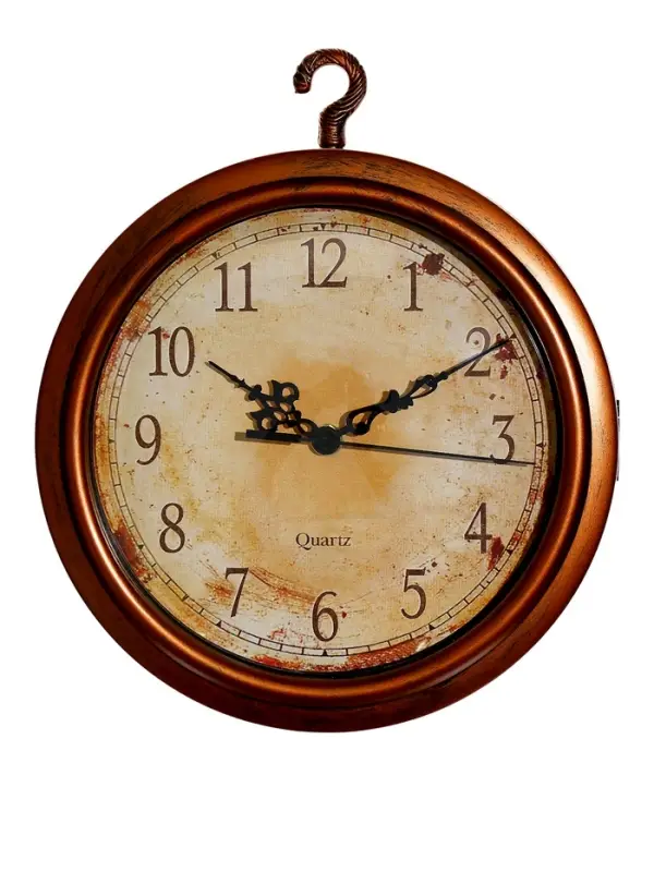 Часы настенные интерьерные &laquo;Сабатини&raquo;, двусторонние, на подвесе, плавный ход, 35&times;30 см, d=19.5 см, от батарейки 1хАА