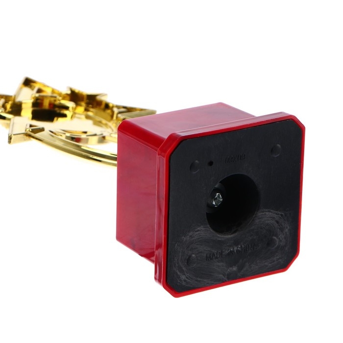 Наградная фигура «Звезда» A, подставка пластик красная, 24,5 х 14 х 7,5 см. Наградная фигура «Звезда» A, подставка пластик красная, 24,5 х 14 х 7,5 см.