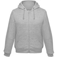 Толстовка мужская Hooded Full Zip серый меланж, размер XXL