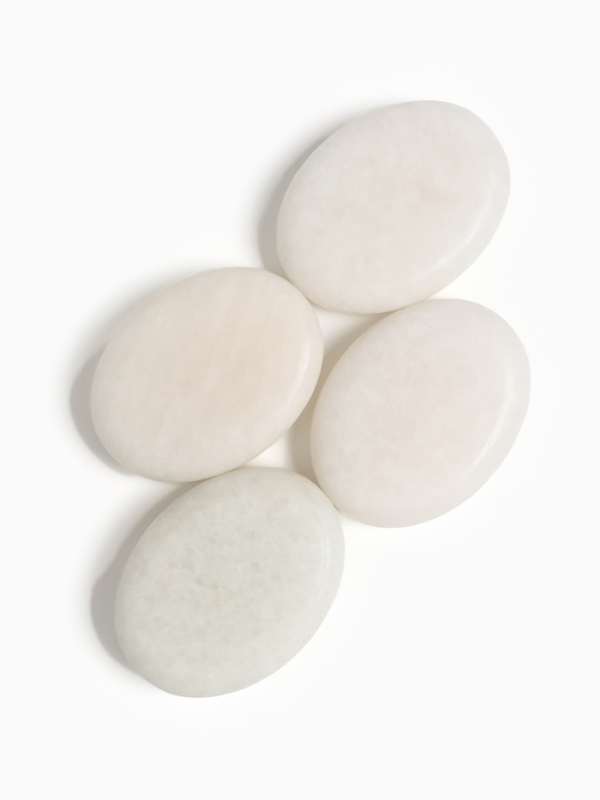 Камни для СПА 6*8 белый  4 шт