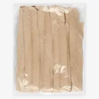 Молния &laquo;Трактор&raquo;, №8, разъёмная, замок автомат, 80 см, бежевая