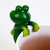 Фигурка для флорариума TAKE IT EASY &laquo;Лягушка Бряк&raquo;, декор на кашпо, 10&times;8&times;19 см