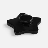 Джибитс из ПВХ &laquo;Звезда&raquo;, черный